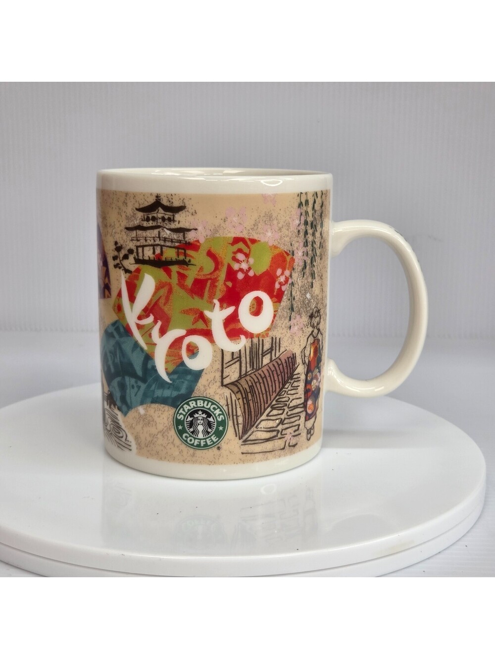 Starbucks Kyoto Japan City Mug 2014 Made in Japan Collector Coffee Cup